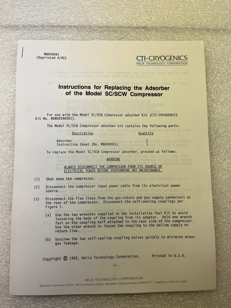 CTI 8080 255 Absorber