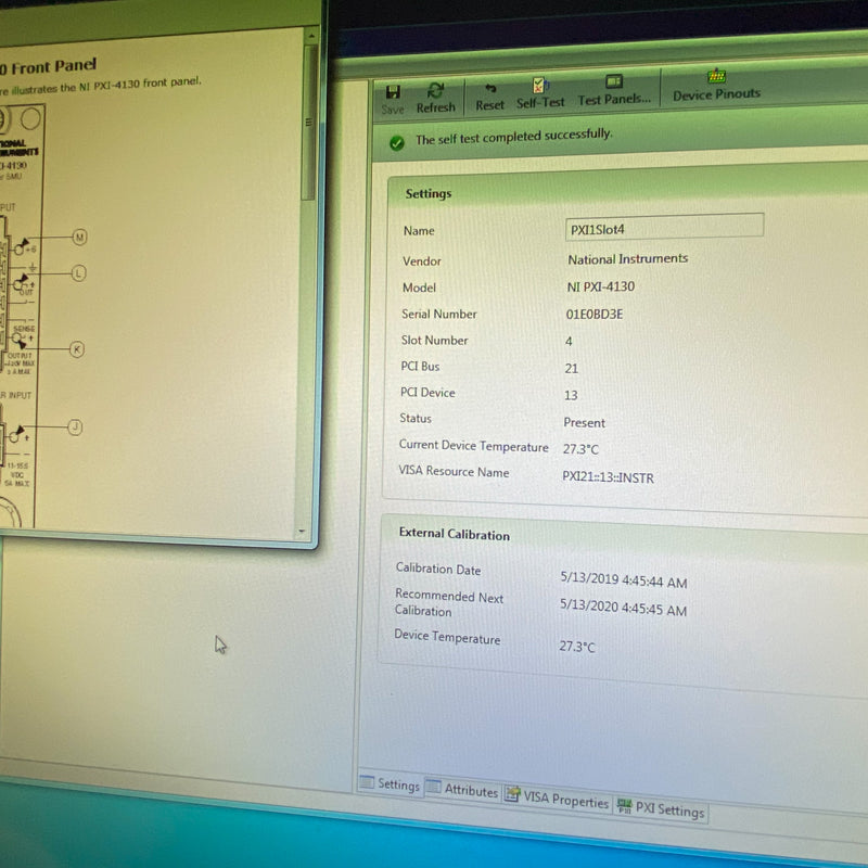 National Instruments NI PXI 4130 Power SMU