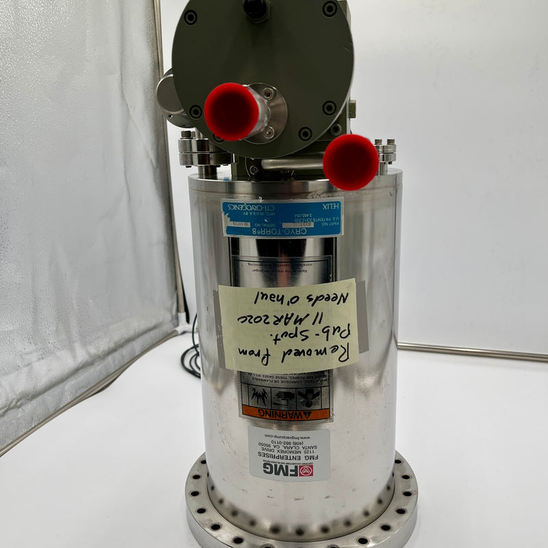 CTI Helix Cryo-Torr 8 High Vacuum Pump
