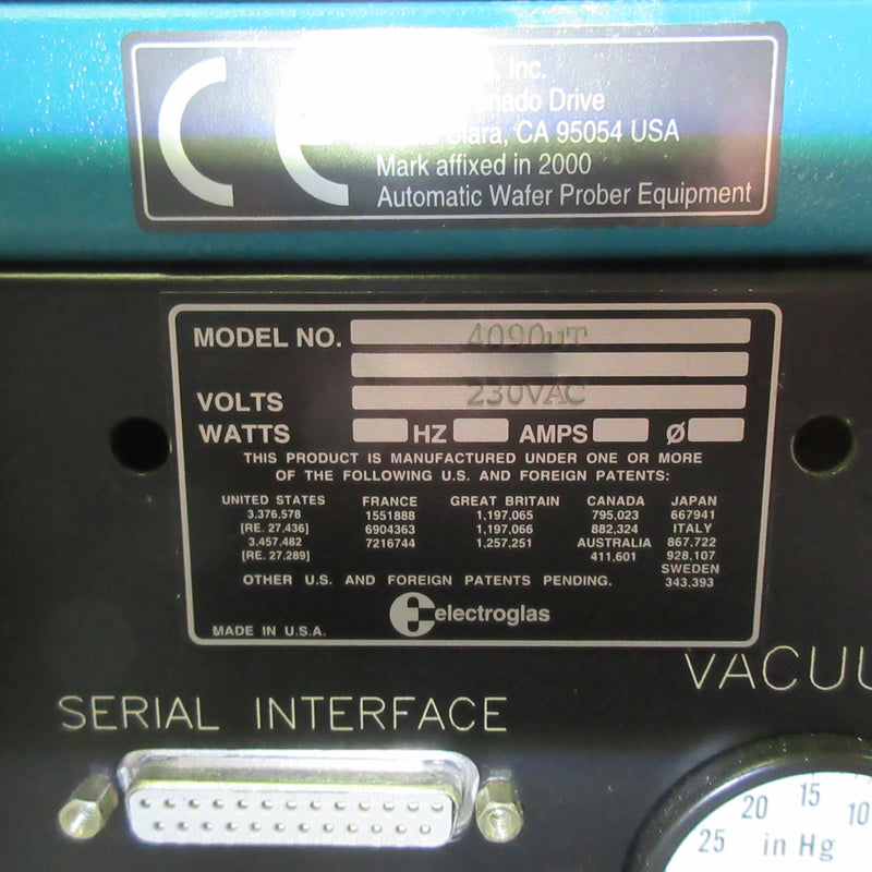 Electroglas EG 4090 u Automatic Wafer Prober