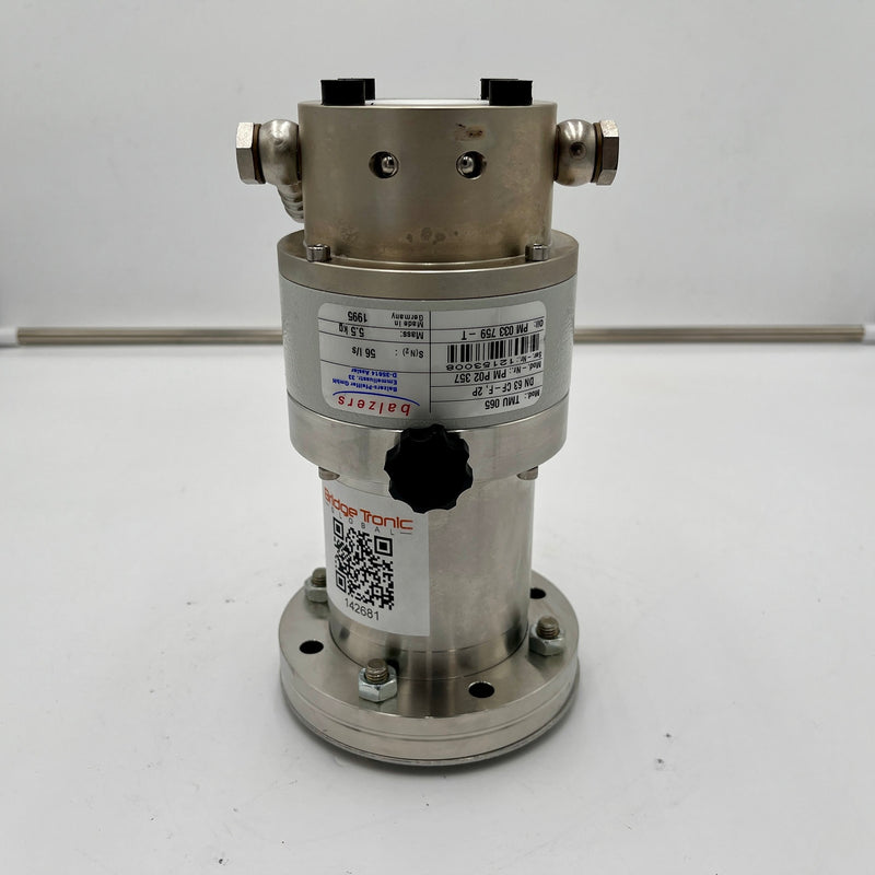 Balzers Pfeiffer TMU 065 Turbomolecular Vacuum Pump