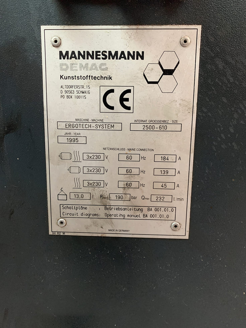 Demag Ergotech Molding
