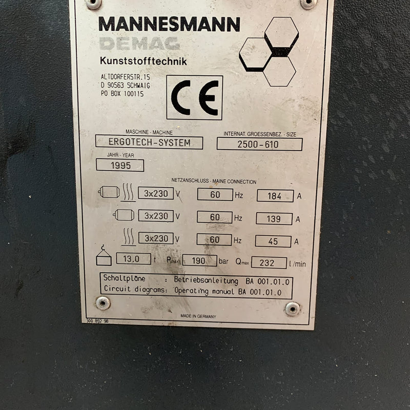 Demag Ergotech Molding