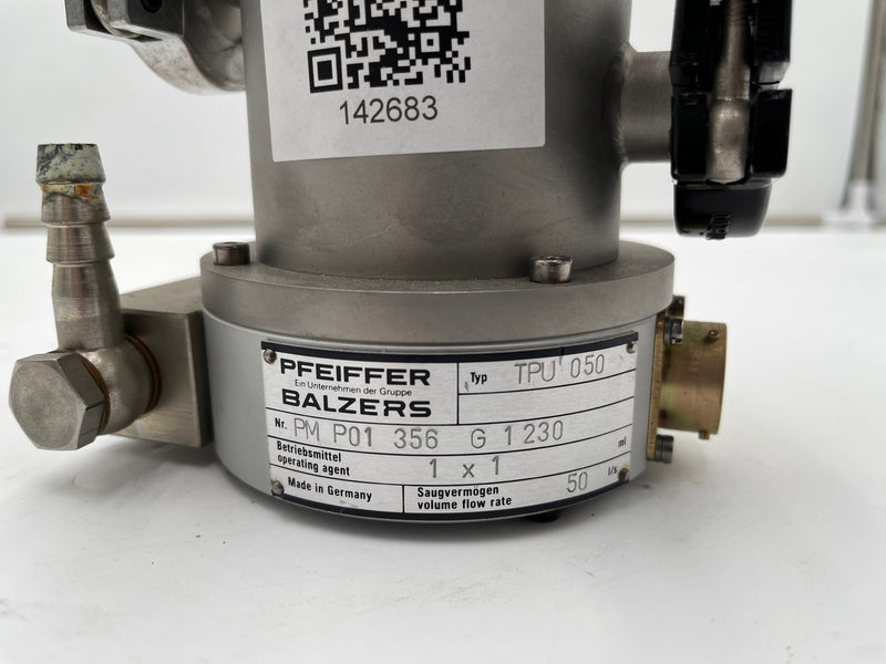 Pfeiffer TPU 050 Turbomolecular Vacuum Pump