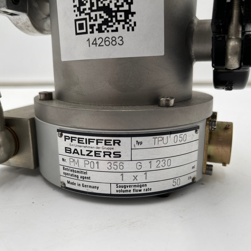 Pfeiffer TPU 050 Turbomolecular Vacuum Pump
