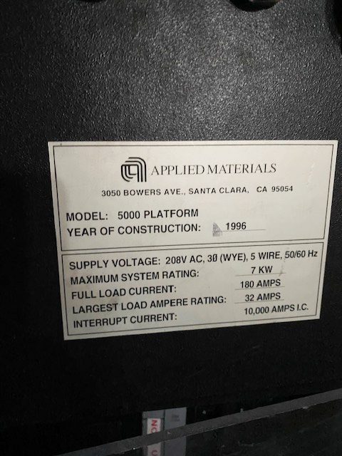 Applied Materials P 5000 CVD (Chemical Vapor Deposition)