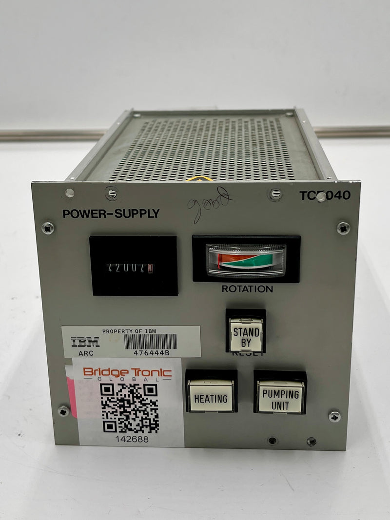 Pfeiffer TCP 040 Vacuum Pump Power Supply