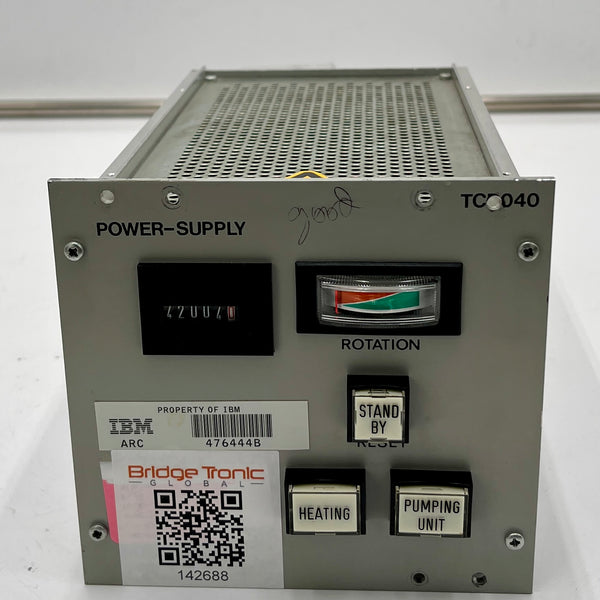Pfeiffer TCP 040 Vacuum Pump Power Supply