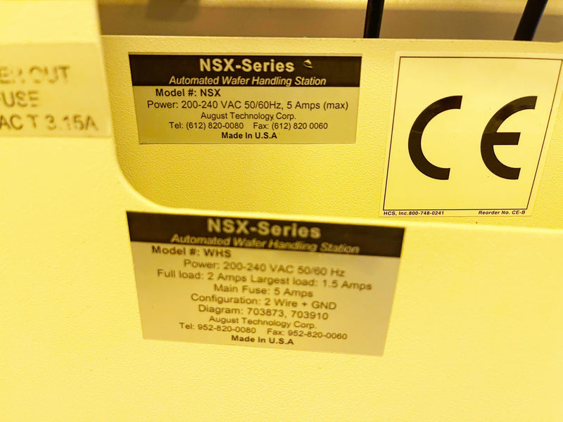 ONTO / Rudolph / August NSX 95 Automatic Defect Inspection Machine
