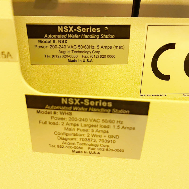 ONTO / Rudolph / August NSX 95 Automatic Defect Inspection Machine
