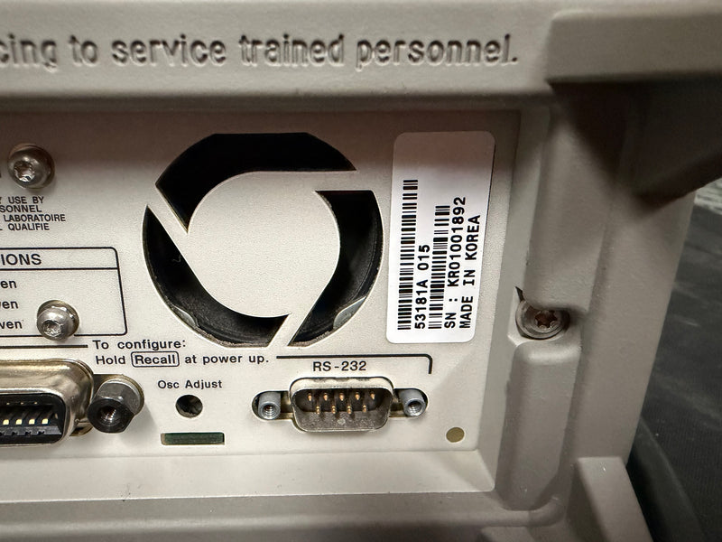 Agilent 53181 A Frequency Counter