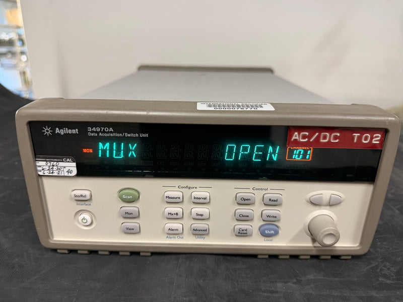 Agilent 34970 A Data Acquisition / Switch Unit