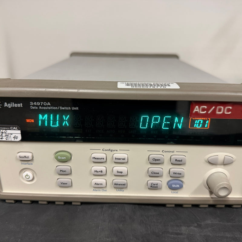 Agilent 34970 A Data Acquisition / Switch Unit