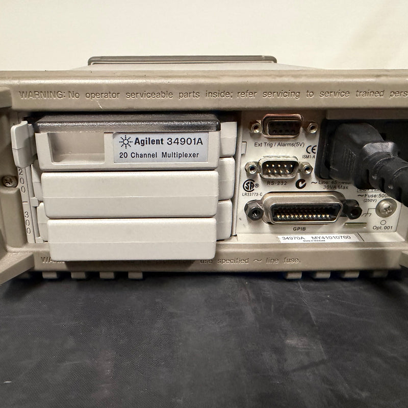 Agilent 34970 A Data Acquisition / Switch Unit