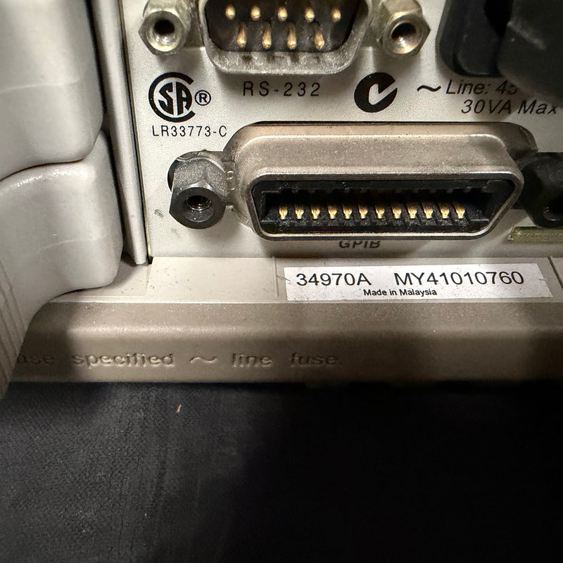 Agilent 34970 A Data Acquisition / Switch Unit