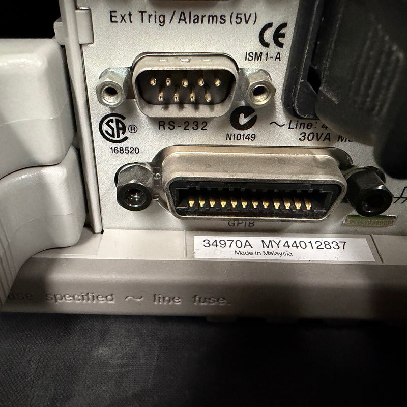 Agilent 34970 A Data Acquisition / Switch Unit