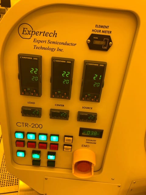 Expertech CTR 200 Oxidation Furnace