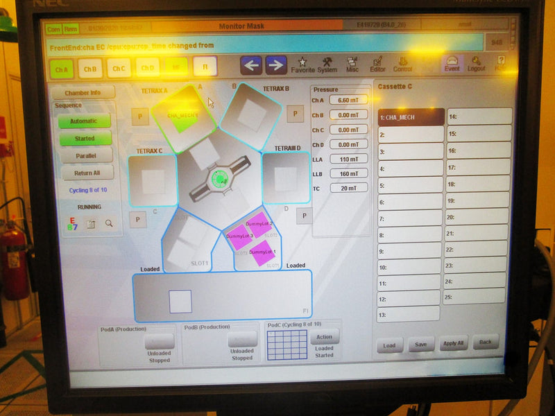 Applied Materials Tetra X Dry Etcher