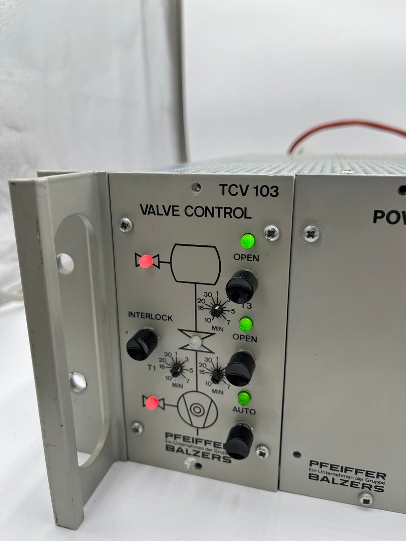 Balzers Pfeiffer TCP 310 Turbo Pump Power Supply