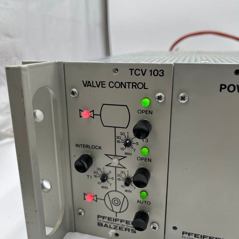 Balzers Pfeiffer TCP 310 Turbo Pump Power Supply