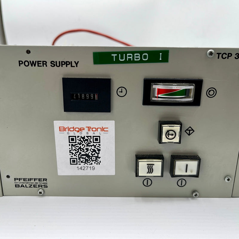 Balzers Pfeiffer TCP 310 Turbo Pump Power Supply
