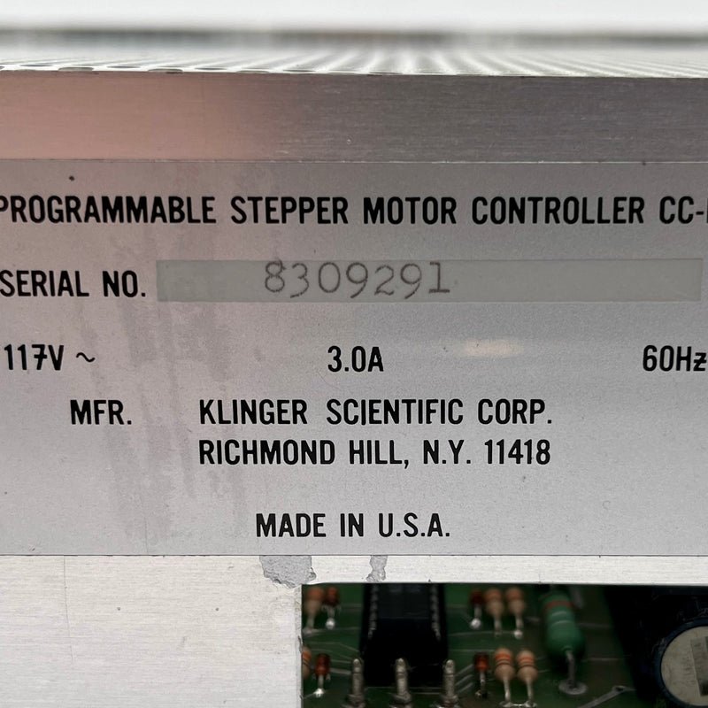 Klinger CC 1.1 Programmable Stepping Motor Controller