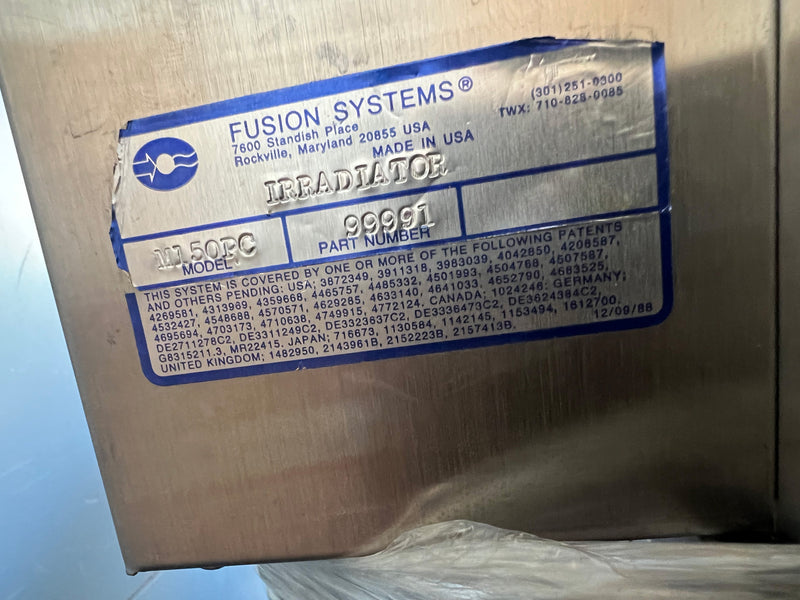 Axcelis M 150 PC UV Cure System