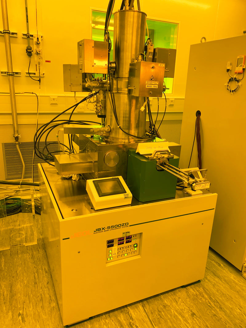 Jeol JBX 5500 FS E-Beam Direct Write Lithography