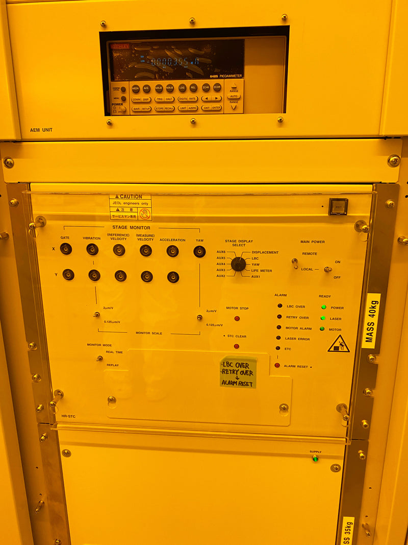 Jeol JBX 5500 FS E-Beam Direct Write Lithography