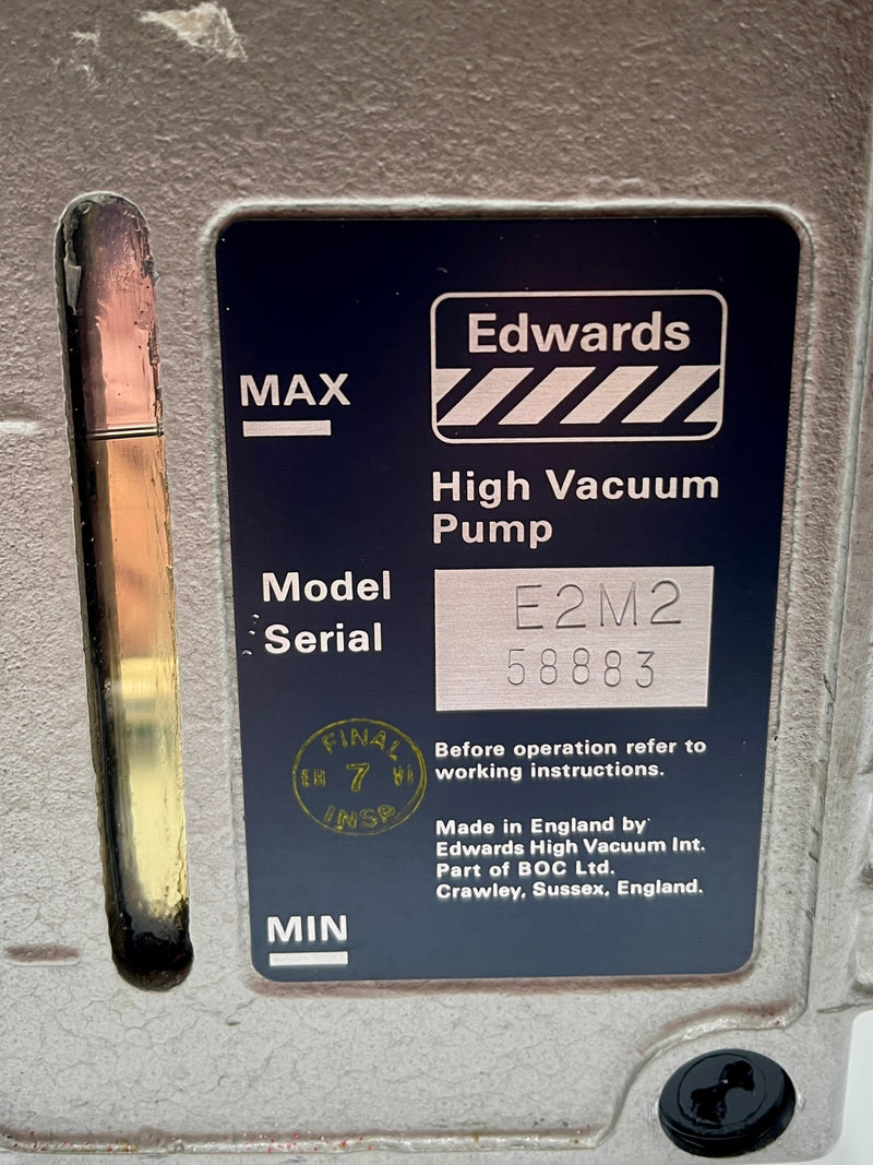 Edwards E 2 M 2 Pump