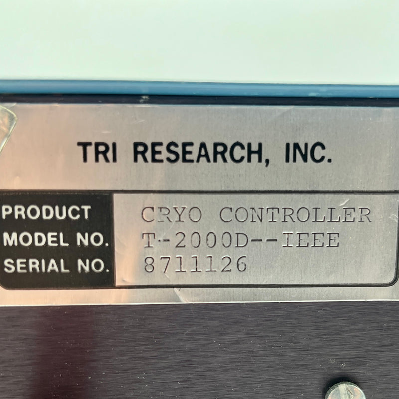 Test Research Inc (TRI) T 2000 Cryo Controller