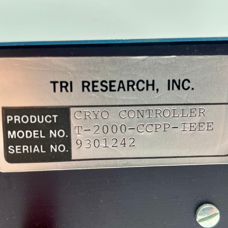 Test Research Inc (TRI) T 2000 Cryo Controller