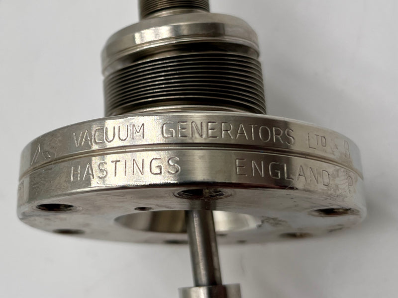 Vacuum Generators Ultra High Vacuum Rotary Feedthrough / Rotary Motion Manipulator