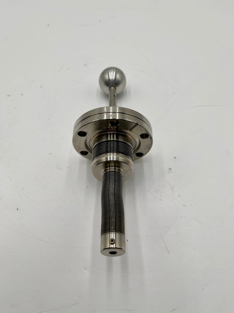 Vacuum Generators Ultra High Vacuum Rotary Feedthrough / Rotary Motion Manipulator