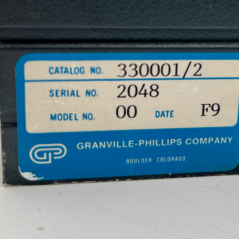 Granville Phillips 330 Ion Gauge Controller