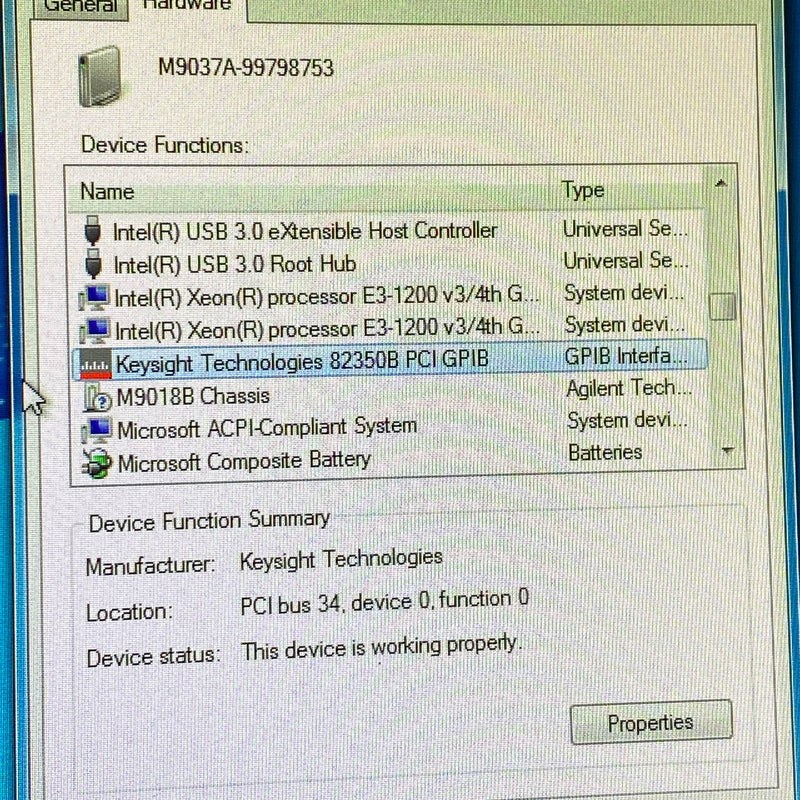 Keysight / Agilent M 9037 A High Performance Embedded Controller
