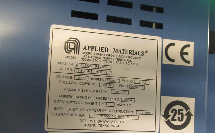 Applied Materials Tetra Z Dry Etcher