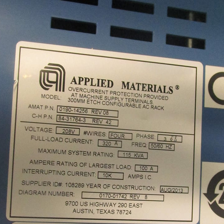 Applied Materials Tetra Z Dry Etcher