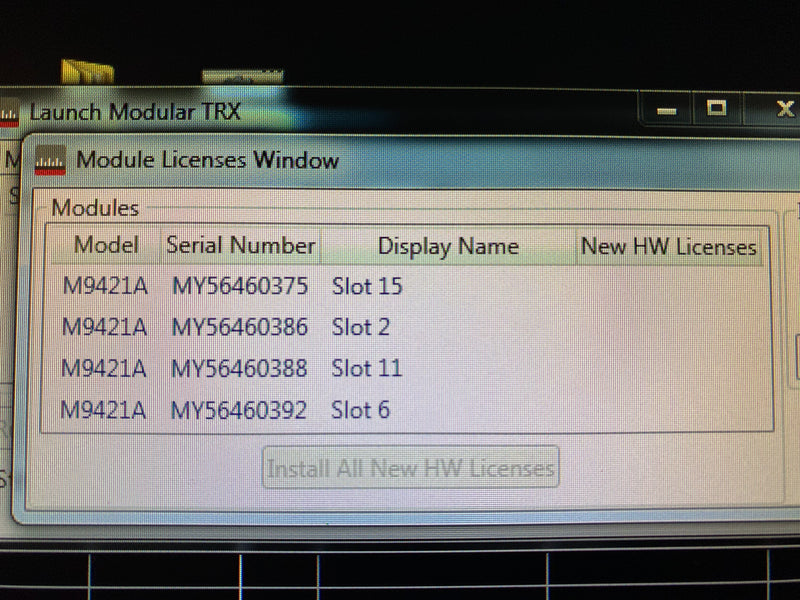 Keysight / Agilent M 9421 A VXT Vector Transceiver