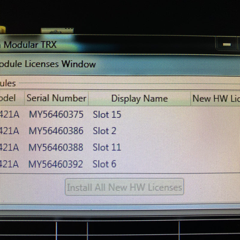 Keysight / Agilent M 9421 A VXT Vector Transceiver