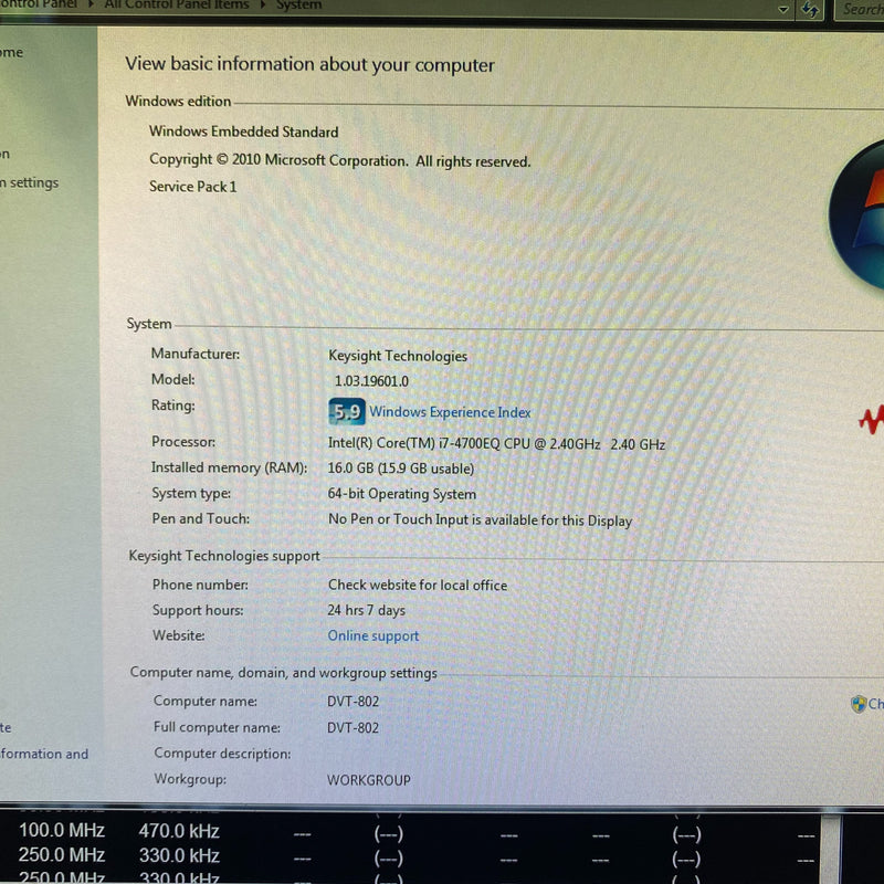 Keysight / Agilent M 9037 A PXIe Embedded Controller