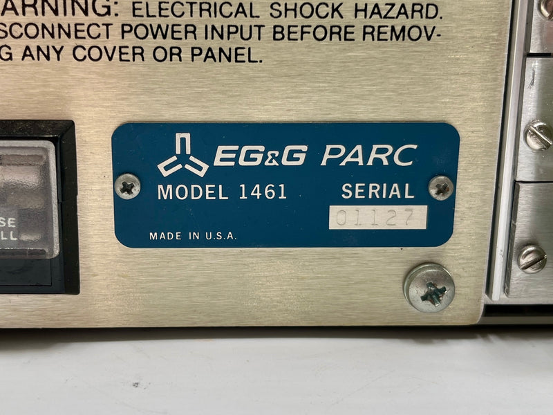 EG&G Princeton Applied Research 1461 Detector Controller