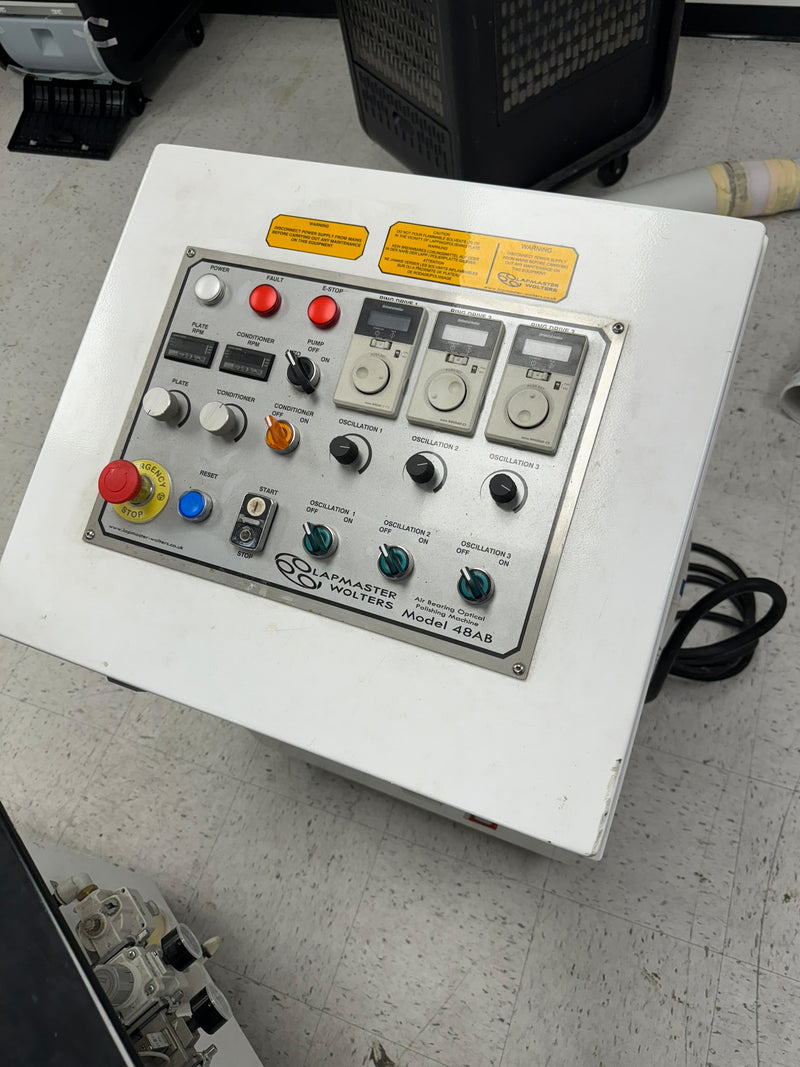 Lapmaster 48 AB Air Bearing Optical Polisher