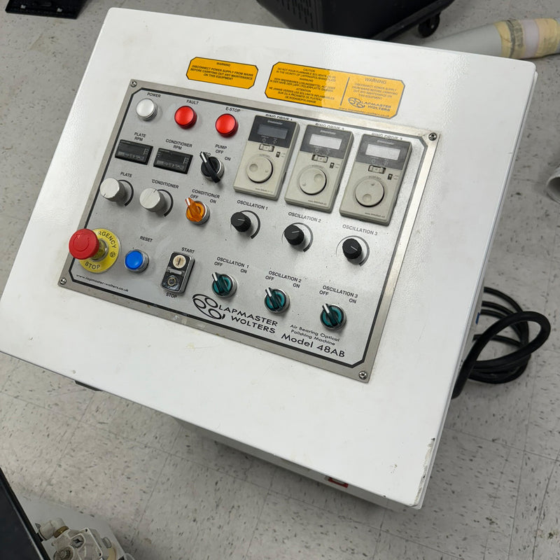 Lapmaster 48 AB Air Bearing Optical Polisher