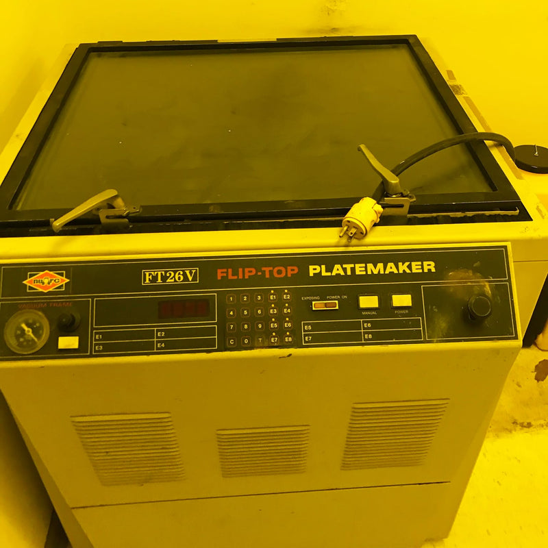 NuArc Flip Top FT 26 V Platemaker