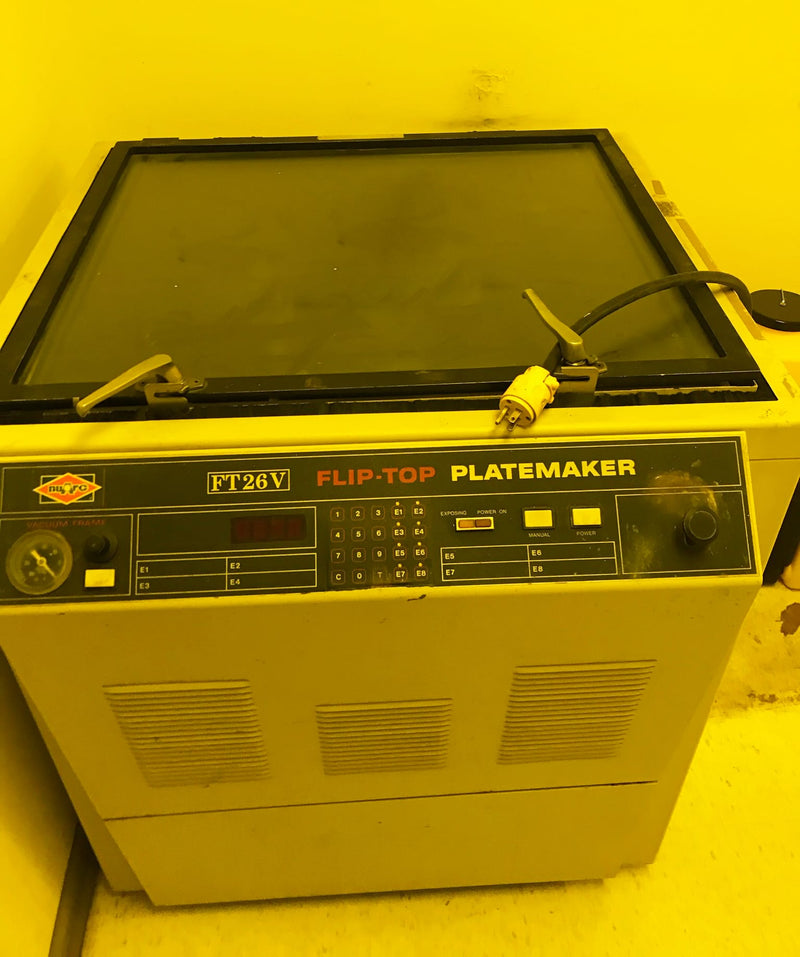 NuArc Flip Top FT 26 V Platemaker