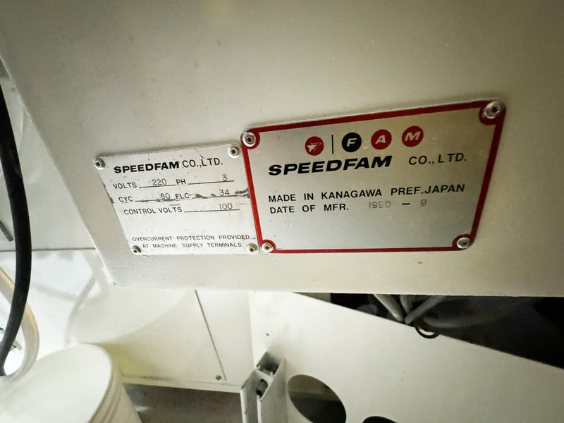 Speedfam 16 B 4 Double Sided Polisher