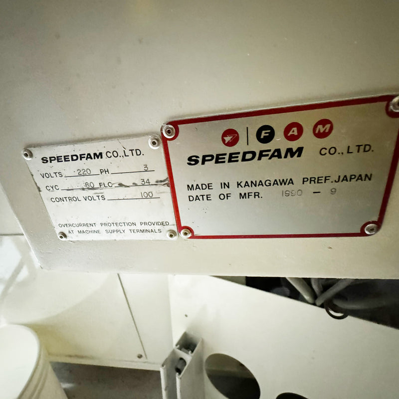 Speedfam 16 B 4 Double Sided Polisher