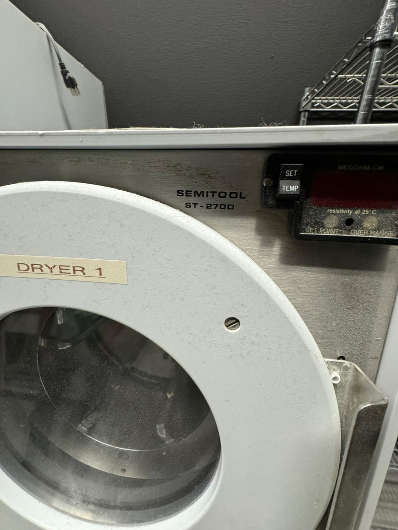 Semitool ST 2700 Dual Stack Spin Rinse Dryer (SRD)