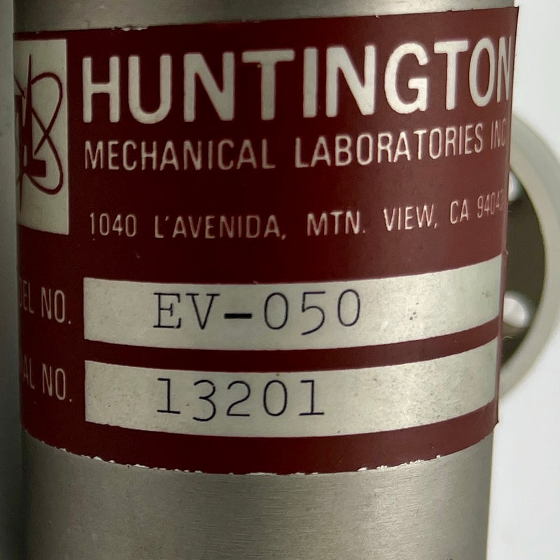 Huntington EV 050 Pneumatic Vacuum Valve
